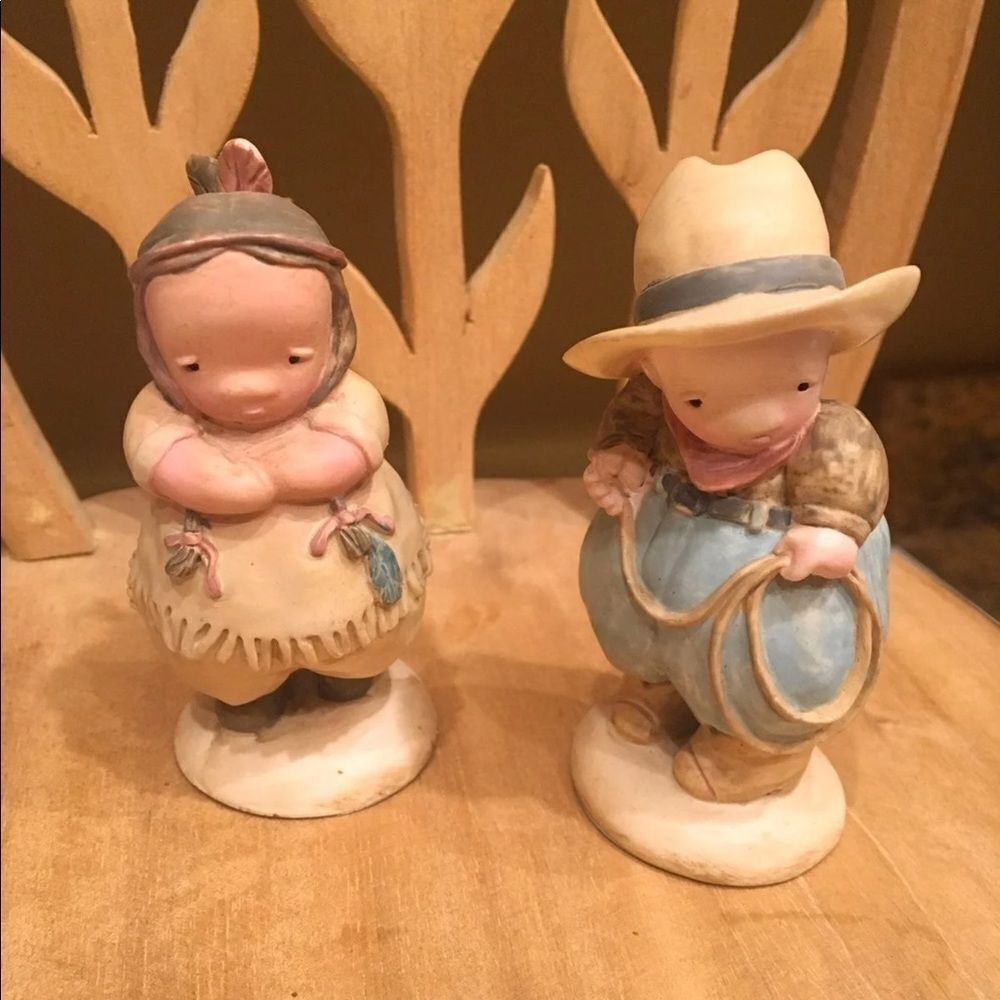 Vintage Cowboy and Indian Kids